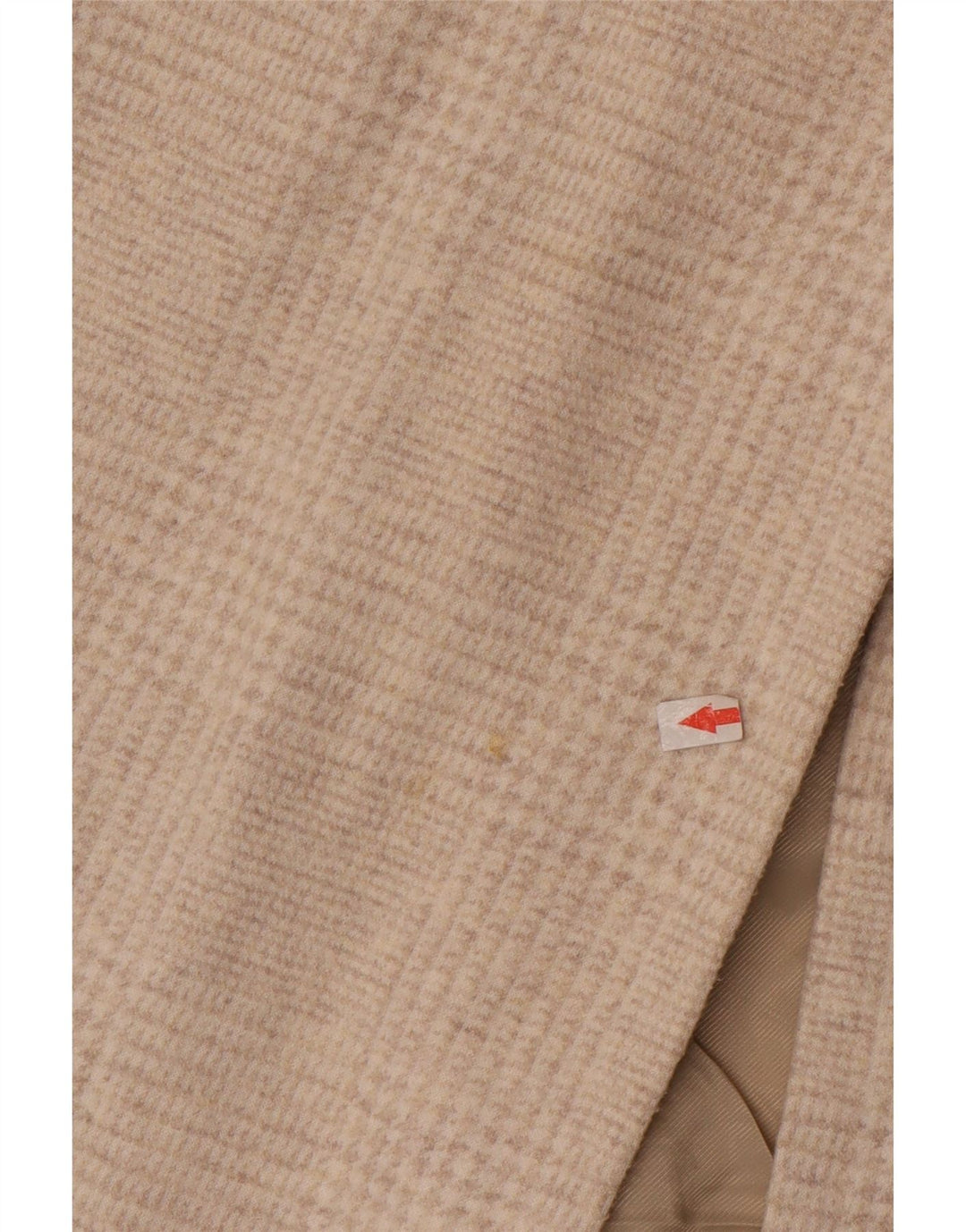 Damski płaszcz oversize Zara UK 10 Small Beżowa pepitka