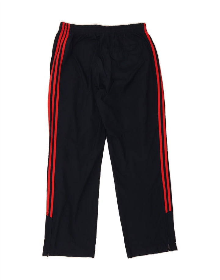 ADIDAS Mens Tracksuit Trousers Medium  Navy Blue Polyester Vintage Adidas and Second-Hand Adidas from Messina Hembry 