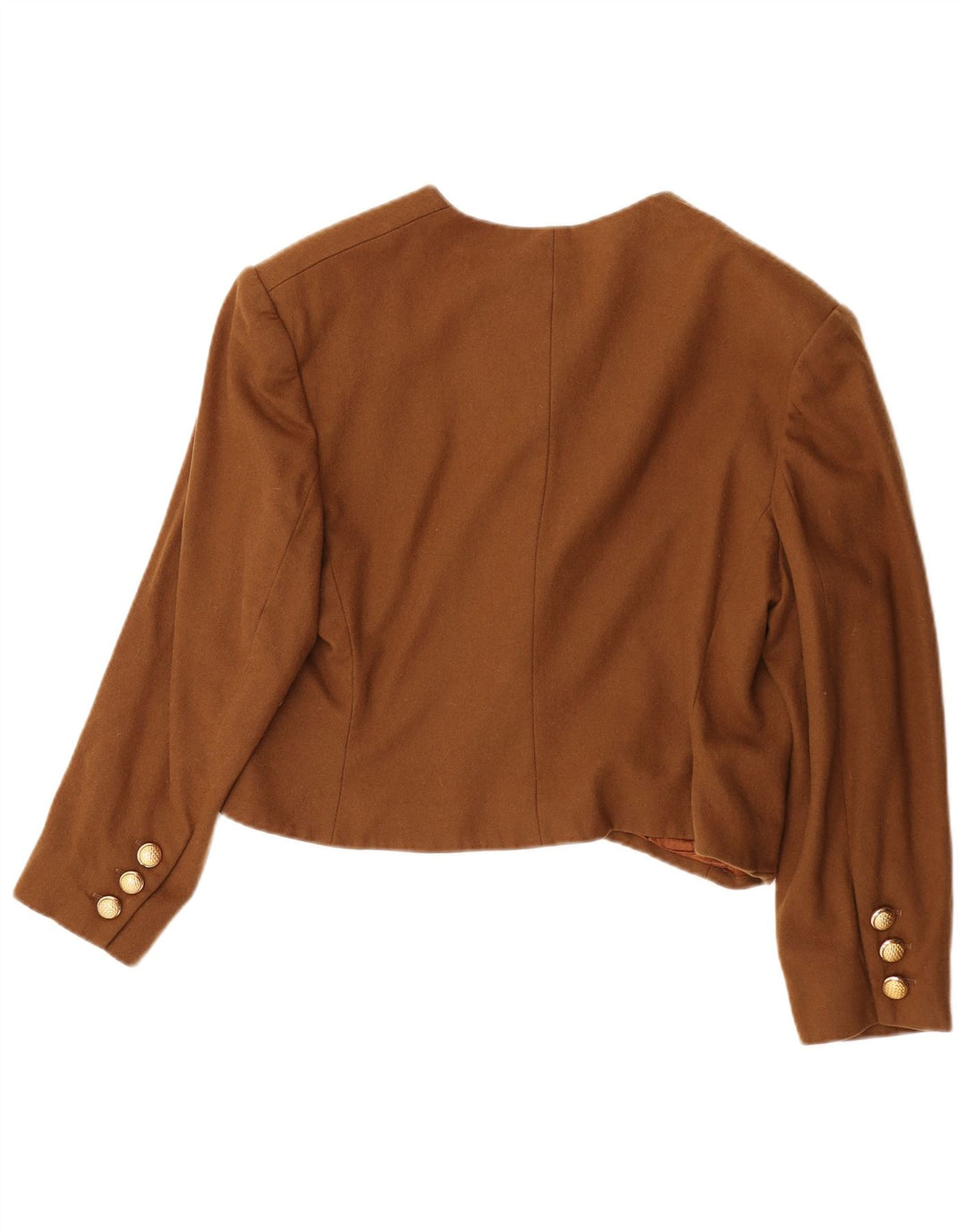 Damska marynarka Yves Saint Laurent IT 46, duża, brązowa, klasyczna