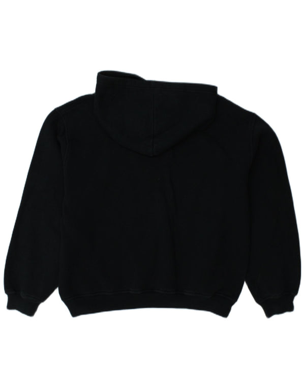 Damski sweter z kapturem ELLESSE UK 16, duży, granatowy, bawełniany