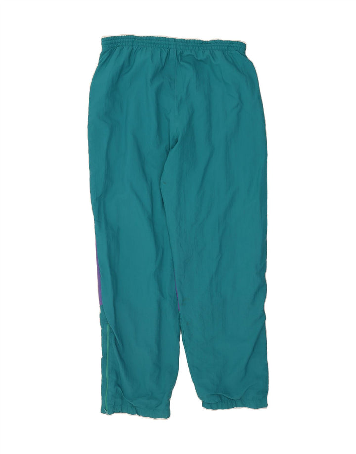 THINK PINK Mens Tracksuit Trousers Joggers Large  Turquoise Colourblock Vintage Think Pink and Second-Hand Think Pink from Messina Hembry 