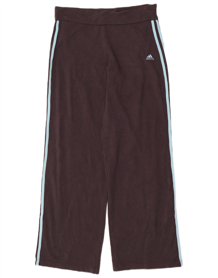 Damskie spodnie dresowe ADIDAS UK 18 XL, czarny nylon