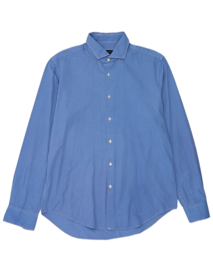Koszula męska Zara Slim Fit, duża niebieska