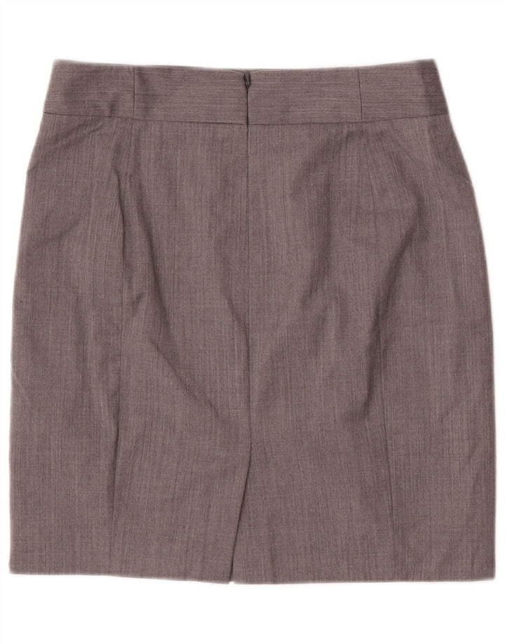 J. Crew Damska spódnica ołówkowa US 6 Medium W30 Szara wełna