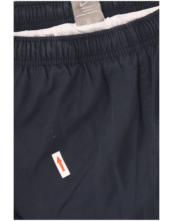 Męskie spodenki sportowe Nike XL, granatowe, z blokami kolorów, poliestrowe