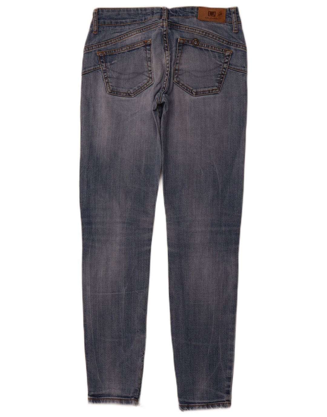 Damskie jeansy skinny LIU JO W28 L29 niebieskie