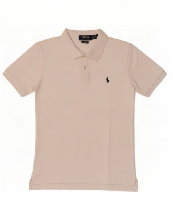 Polo Ralph Lauren Chłopięca koszulka polo o klasycznym kroju, 10-11 lat, średnia biel