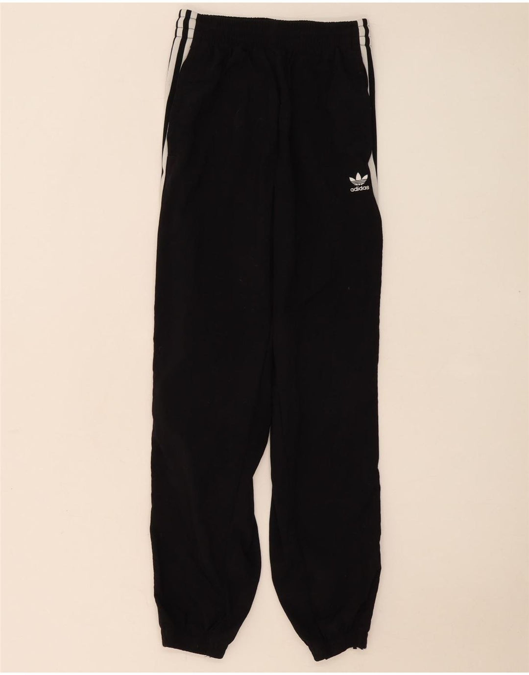 Damskie spodnie dresowe Adidas Joggers UK 8 Mały czarny poliester