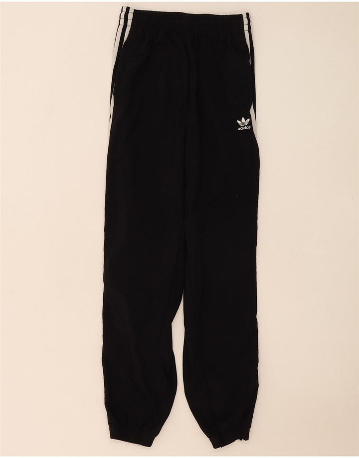 Damskie spodnie dresowe Adidas Joggers UK 8 Mały czarny poliester