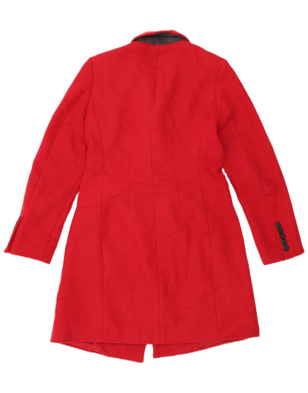 Marks & Spencer Damski płaszcz oversize z podwójnymi piersiami UK 10 Small Red