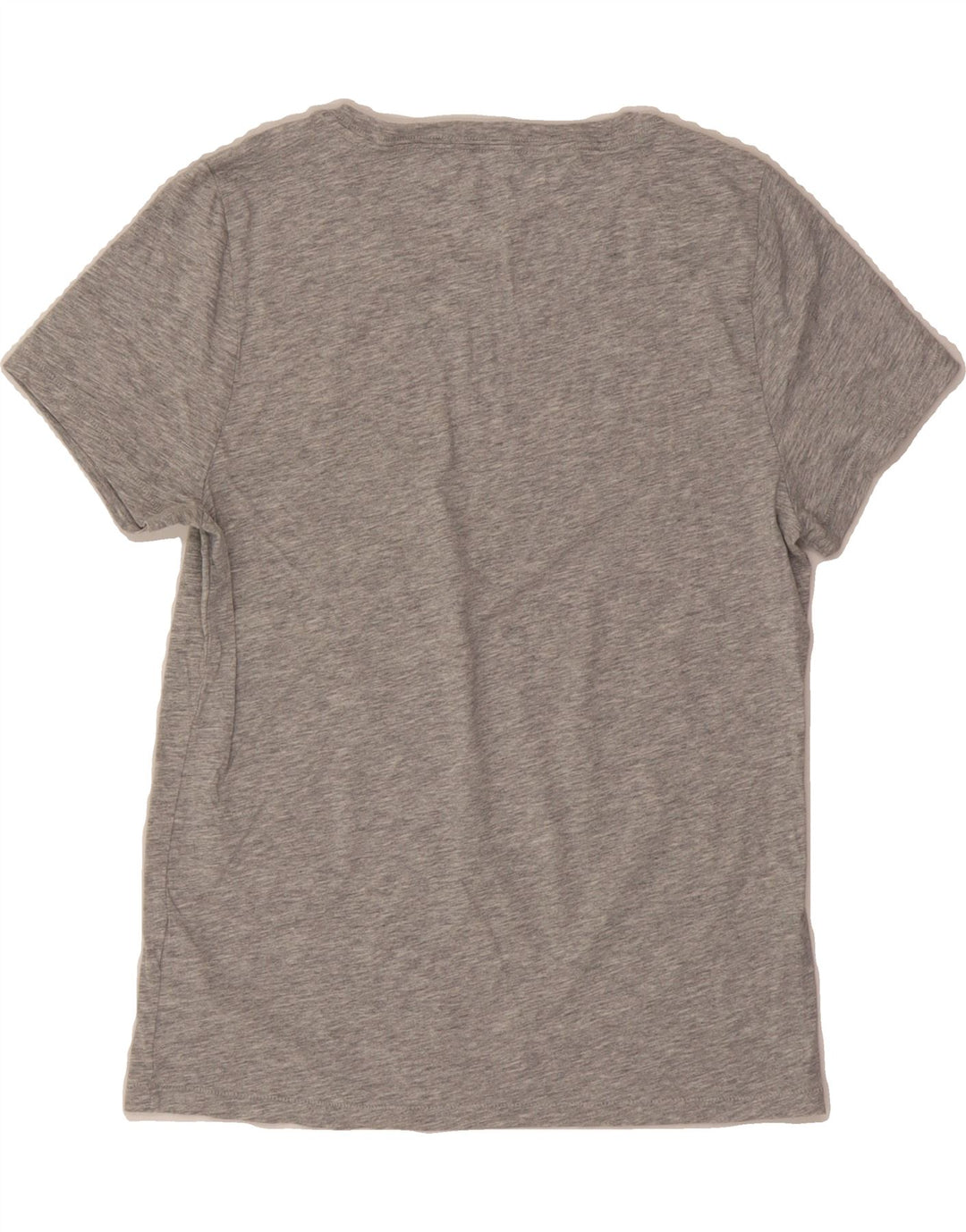 J. CREW Womens T-Shirt Top UK 12 Medium Grey Cotton Vintage J. Crew and Second-Hand J. Crew from Messina Hembry 