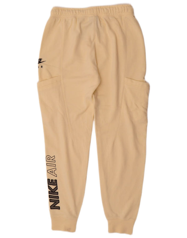 Męskie spodnie dresowe Nike Cargo, małe, żółte, bawełniane