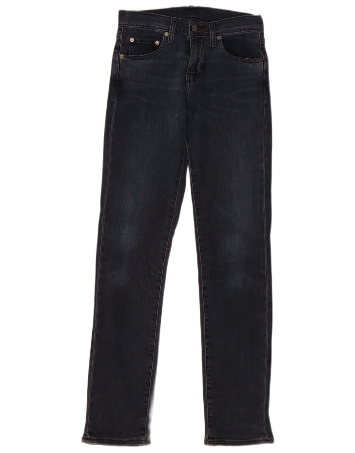 Męskie jeansy Levi's 511 Slim W27 L32 Granatowa bawełna