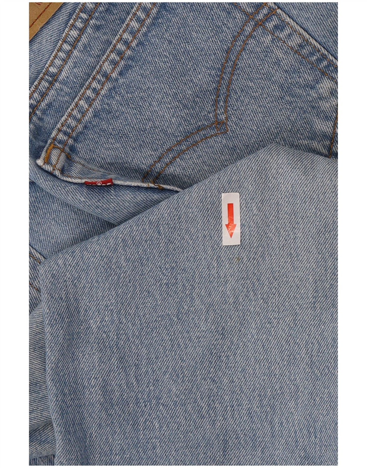 Męskie dżinsy Levi's 501 Straight W32 L27 Niebieskie bawełniane