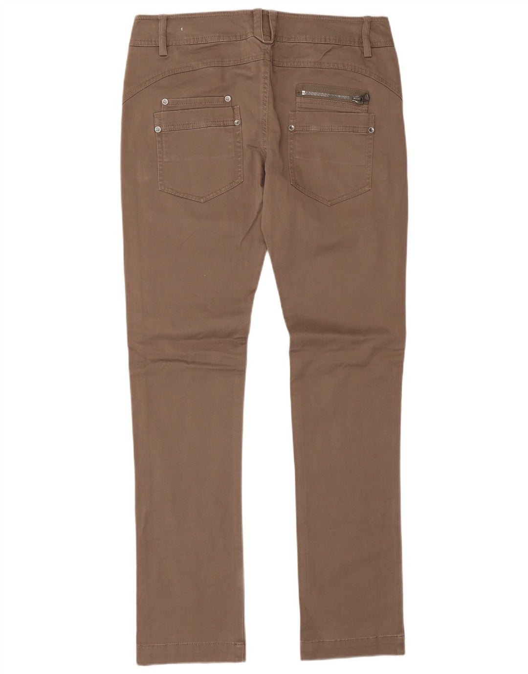 Męskie spodnie typu slim casual Benetton W30 L33 beżowe