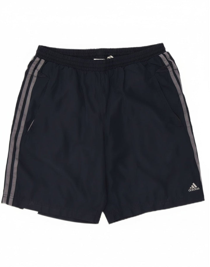 Spodenki sportowe Adidas Męskie Clima 365, średni granatowy poliester