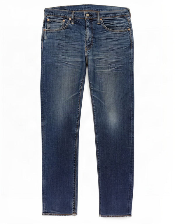 Męskie jeansy Levi's 508 Straight W34 L30 Niebieskie bawełniane