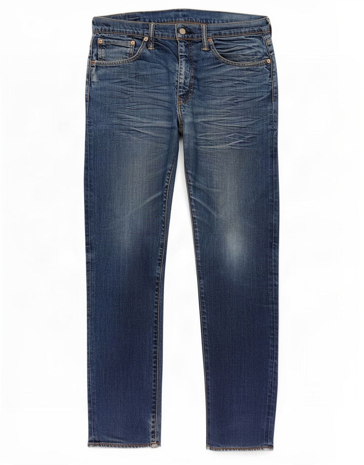 Męskie jeansy Levi's 508 Straight W34 L30 Niebieskie bawełniane