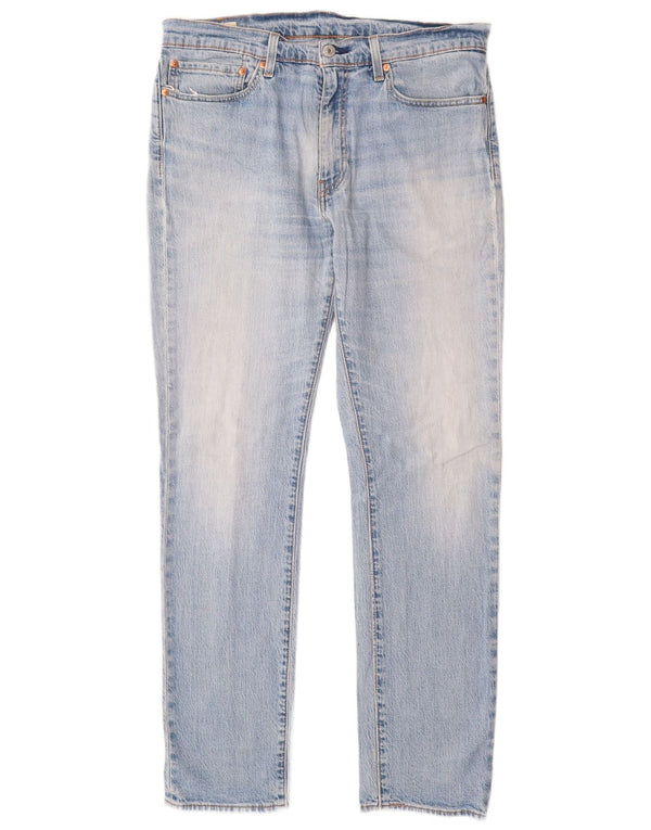 Męskie jeansy LEVI'S 511 Slim W34 L32 Niebieska bawełna