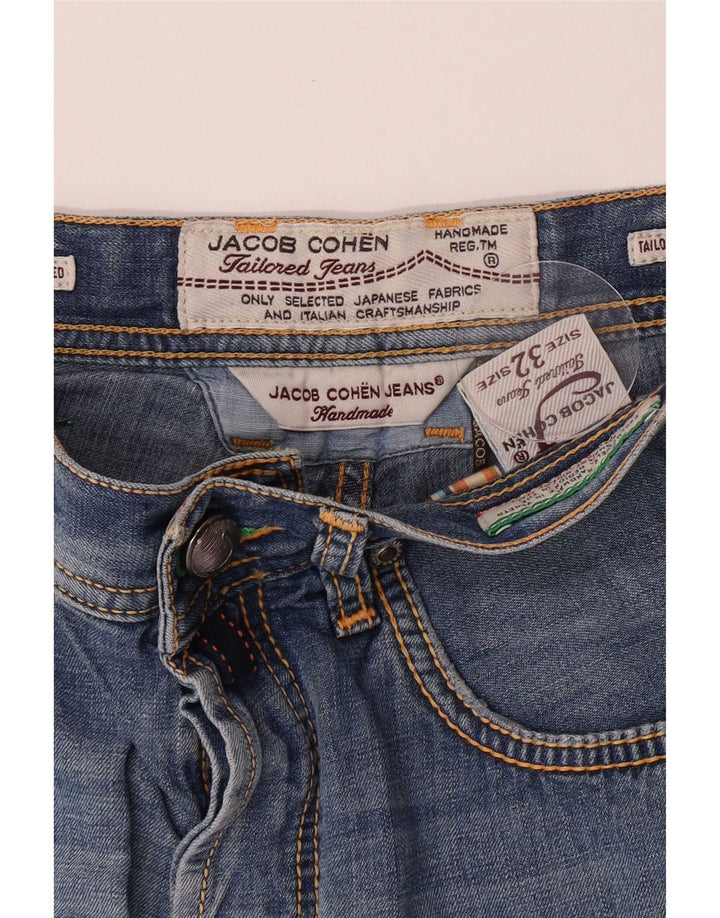 Męskie spodenki jeansowe Jack & Jones W32, średnioniebieskie, bawełniane