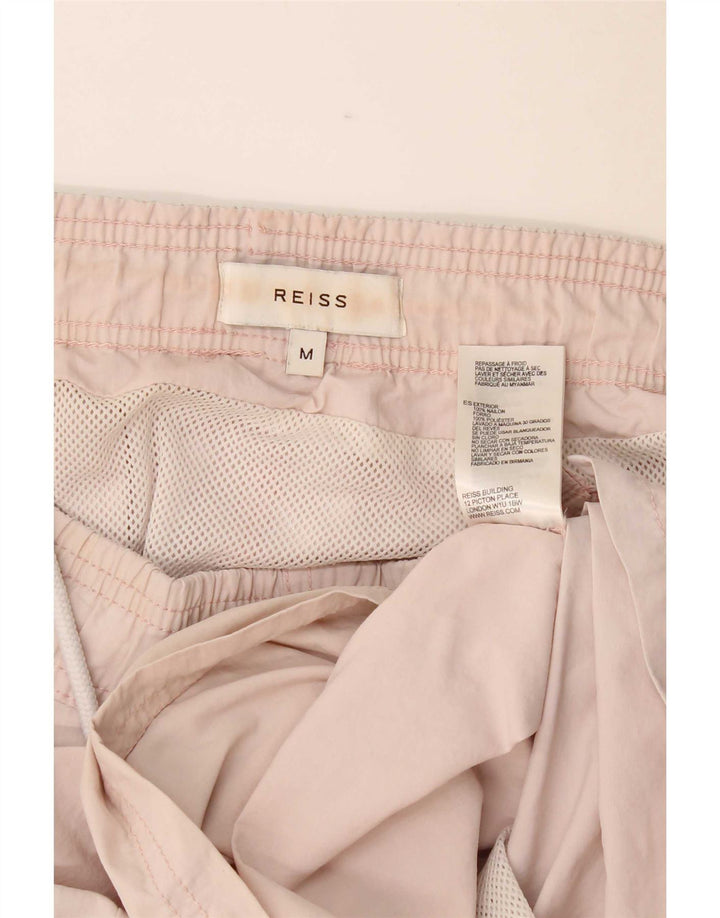 Męskie spodenki kąpielowe Reiss, średni różowy nylon
