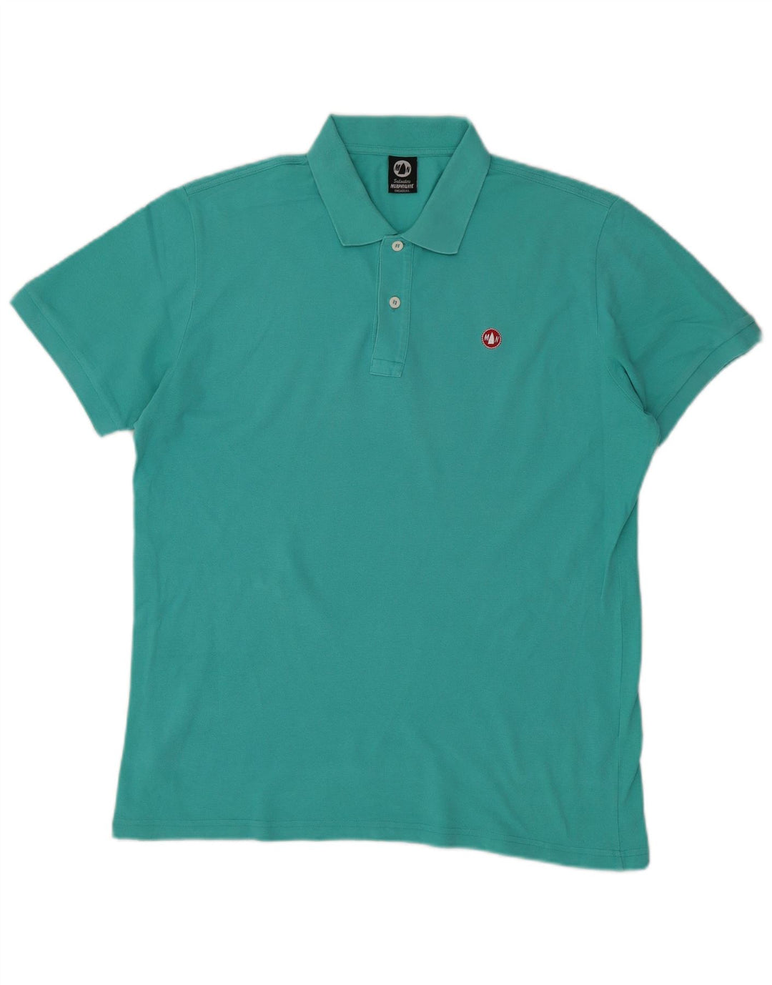 Męska koszulka polo Sailmakers XL Murphy & Nye w kolorze turkusowym