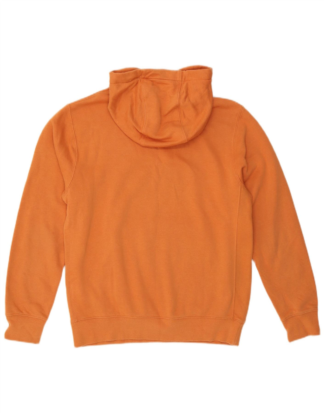 Męski sweter z kapturem NIKE, mały, pomarańczowy, bawełniany