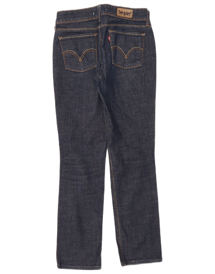 Damskie jeansy LEVI'S 571 Slim W32 L30 Granatowa bawełna