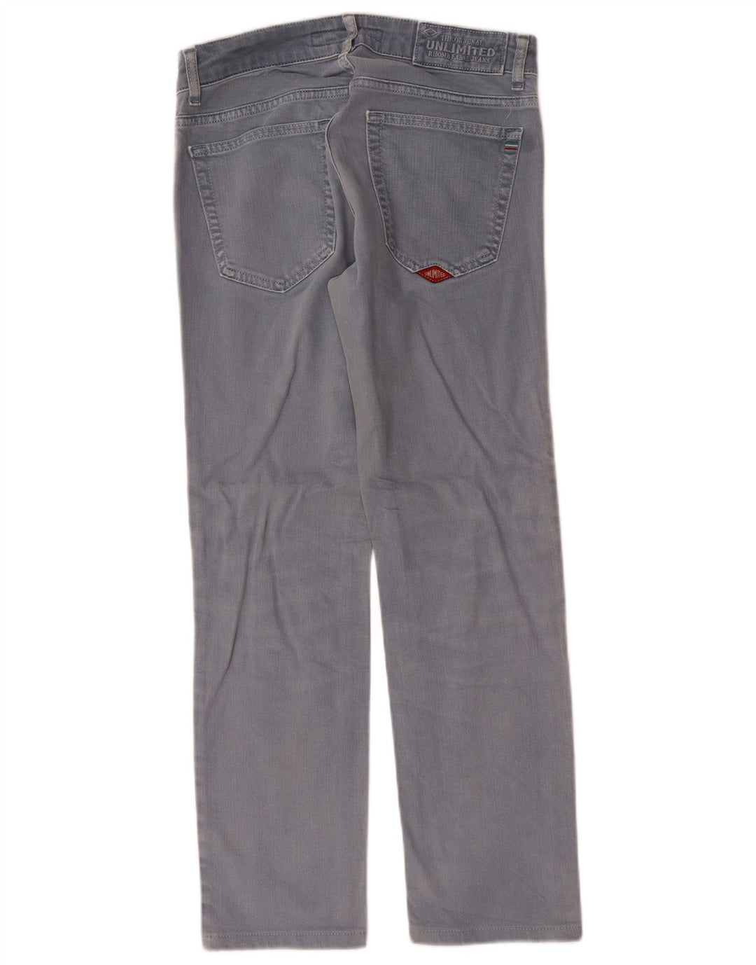 UNLIMITED Mens Straight Jeans W29 L28 Blue Cotton