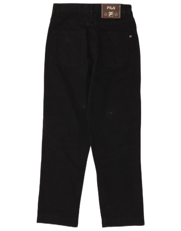 Damskie jeansy Fila Tapered IT 42 Medium W28 L27 Czarne