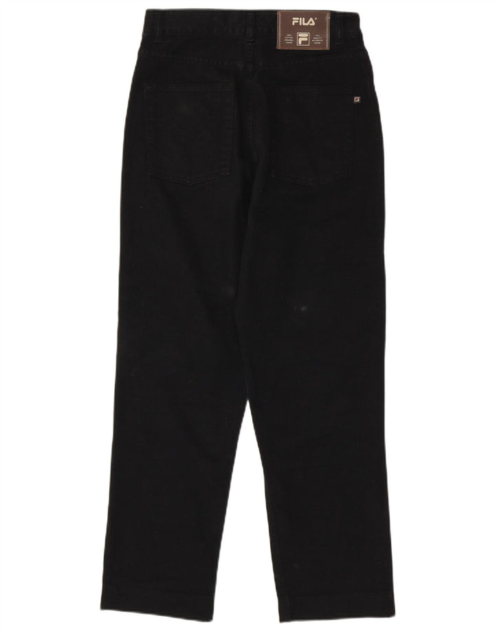 Damskie jeansy Fila Tapered IT 42 Medium W28 L27 Czarne