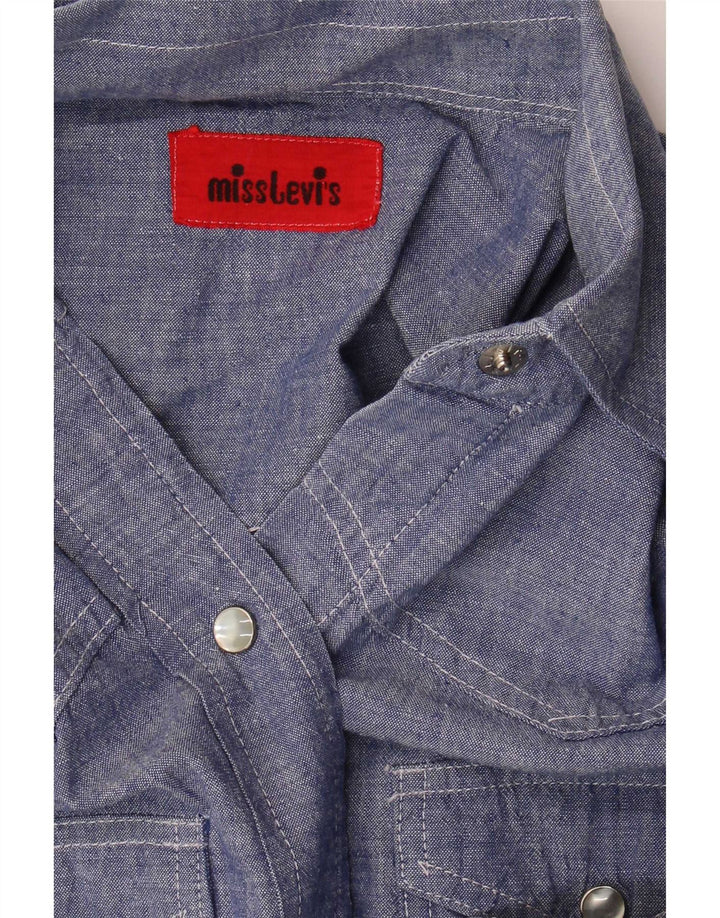 Koszula damska Levi's UK 14, średnia niebieska, bawełniana