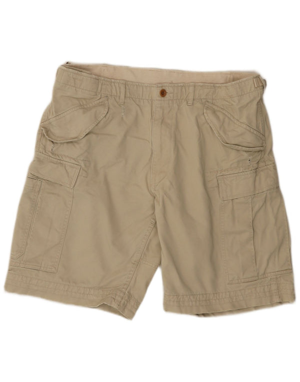 Męskie spodenki cargo Polo Ralph Lauren W36, duże, beżowe, bawełniane