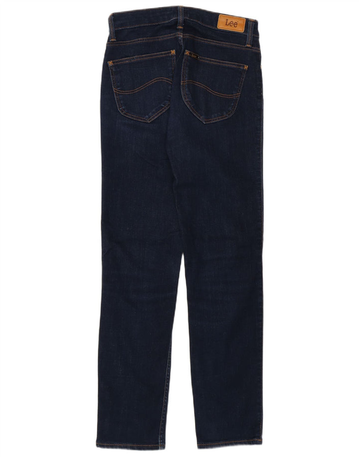 Damskie jeansy Lee Slim W26 L28 granatowe