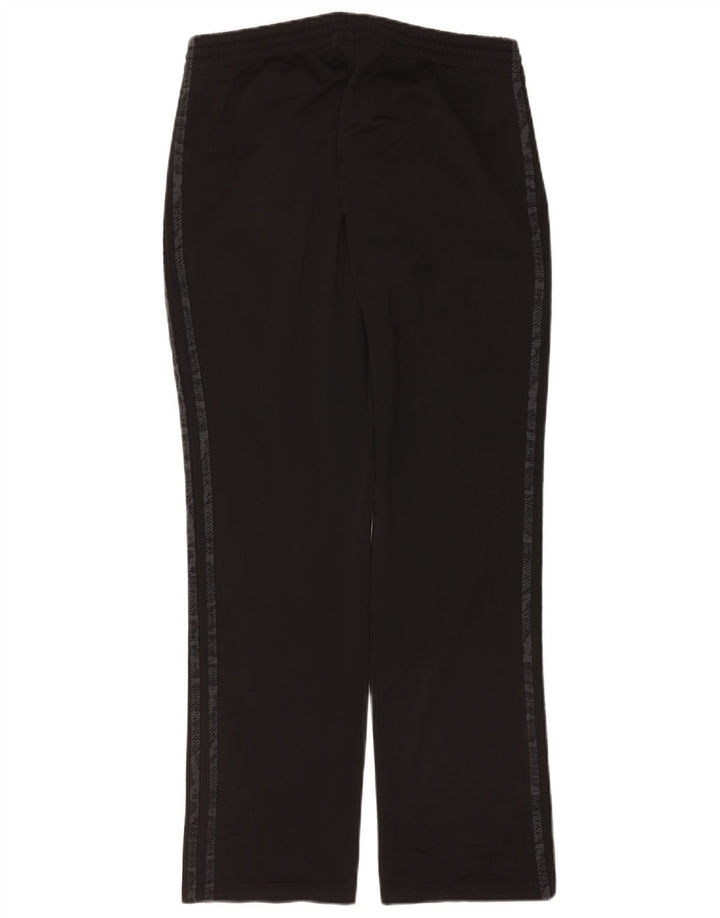 Damskie spodnie dresowe Adidas EU 46, duże, czarne, poliestrowe