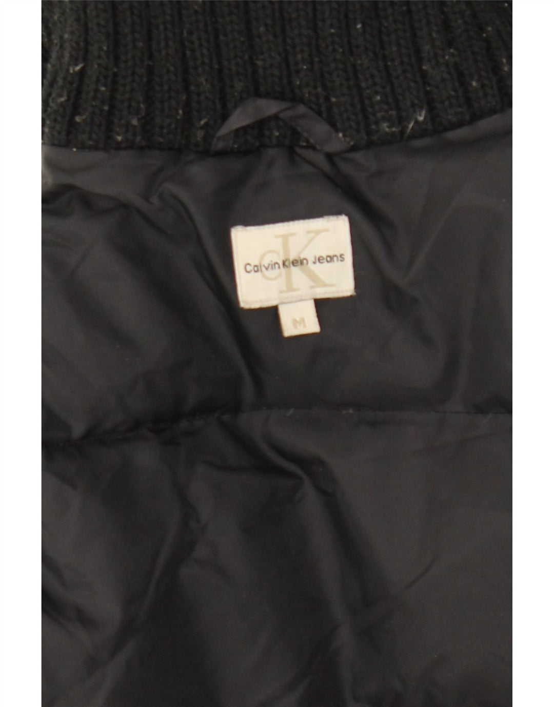Damski płaszcz ocieplany Calvin Klein Jeans UK 14, średni czarny