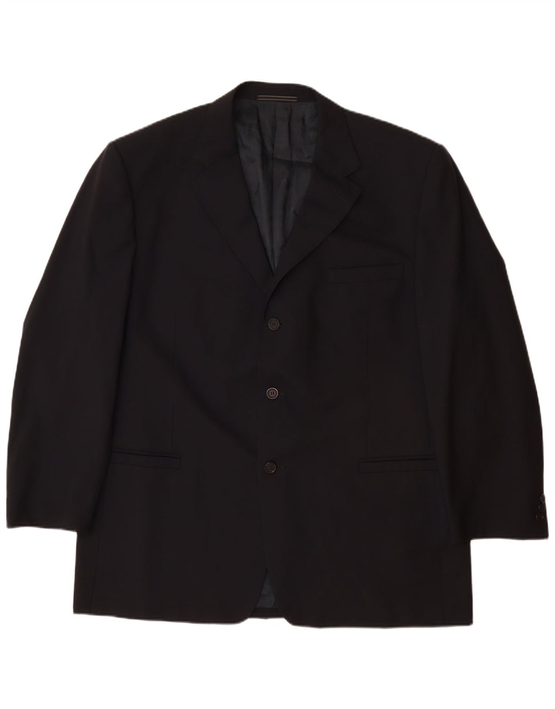 Męska marynarka VERSACE Classic zapinana na 3 guziki, UK 42 XL, granatowa