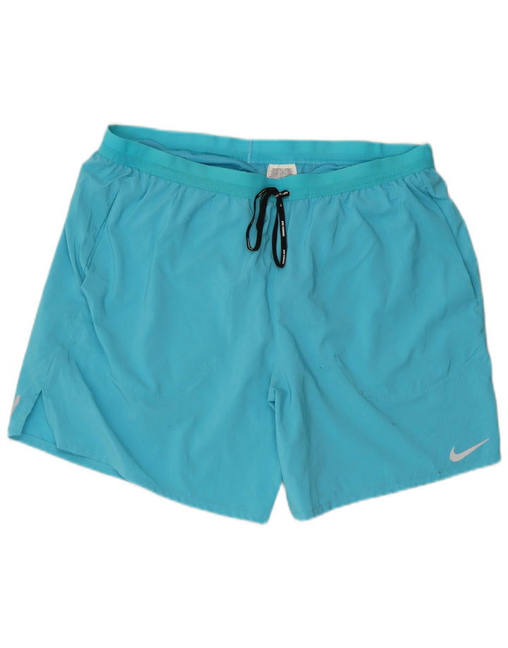 Męskie spodenki sportowe Nike Dri Fit XL, niebieskie, poliestrowe