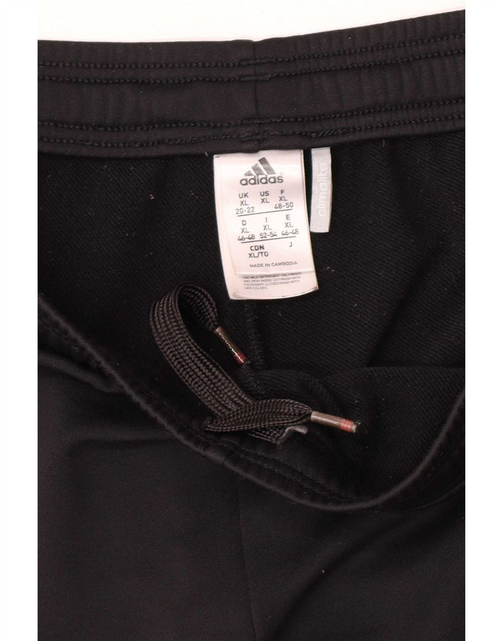 Damskie spodnie dresowe Adidas UK 20/22 XL Czarny poliester