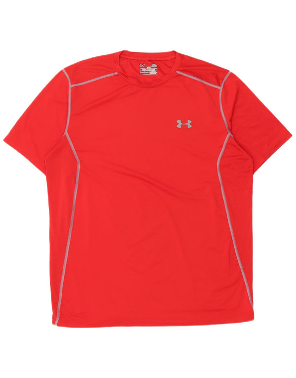 Męska koszulka t-shirt Under Armour Heat Gear, duża, czerwona