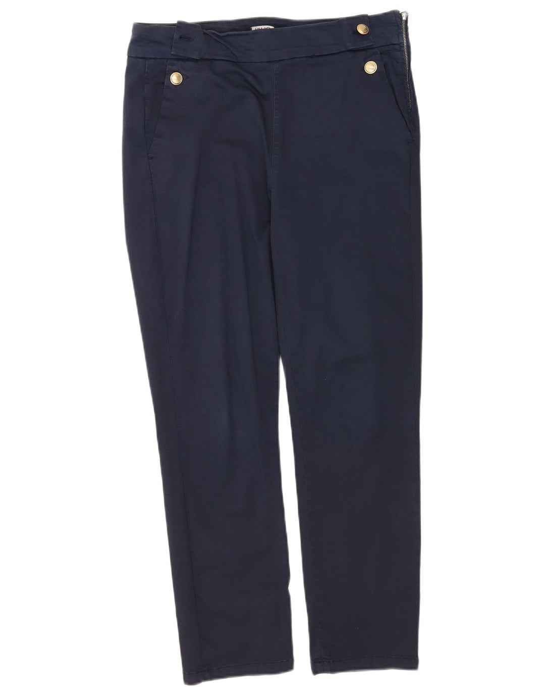 Spodnie damskie Liu Jo Slim Chino W32 L28 Granatowe