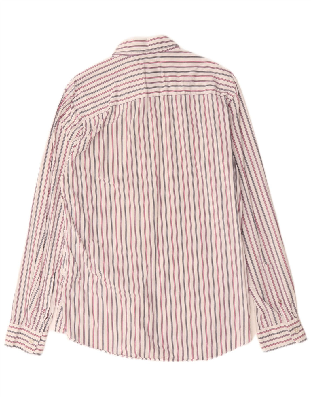 Crew Clothing Męska koszula o kroju przybrzeżnym, średnia, wielokolorowa, bawełniana w paski