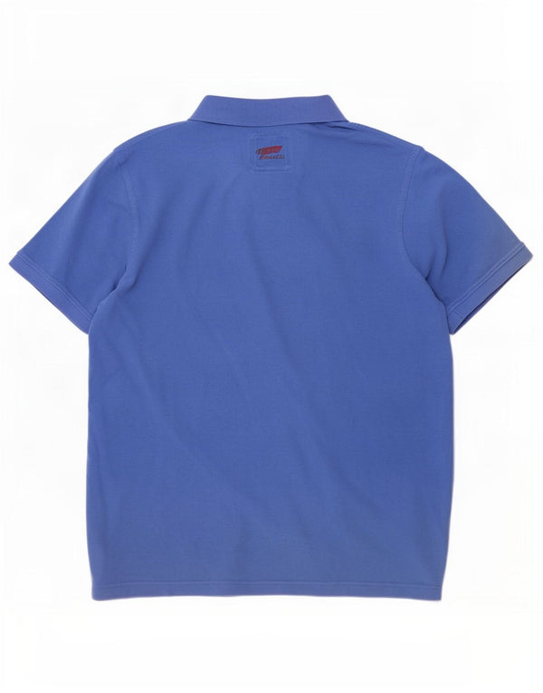 Crew Clothing Męska koszulka polo XL, niebieska, bawełniana