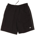 STARTER Mens Sport Shorts Small  Black Polyester