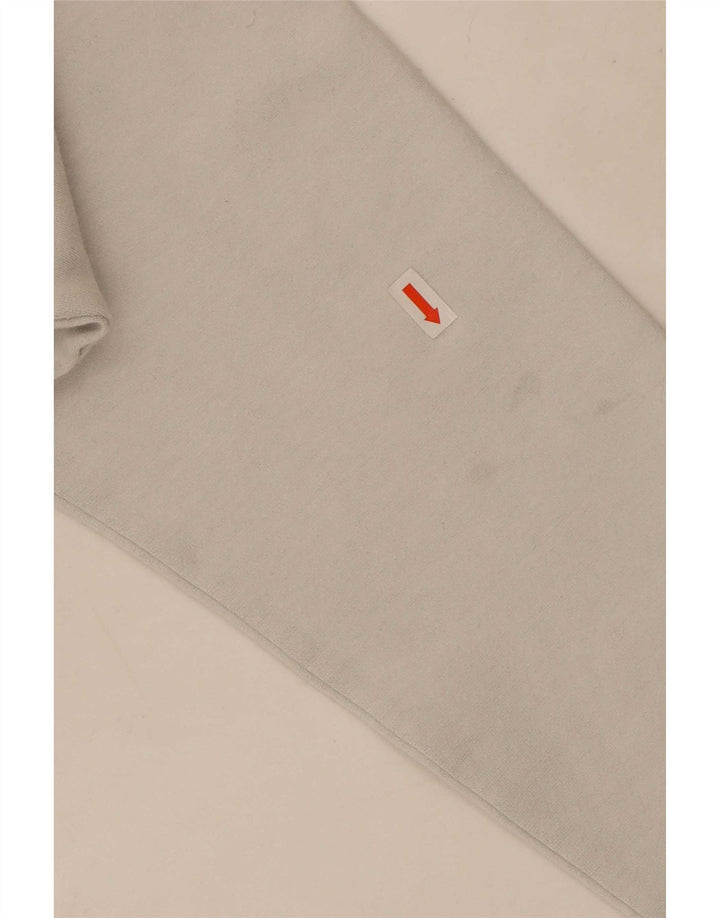 Damski top oversize z długim rękawem Zara UK 10, mały, szary