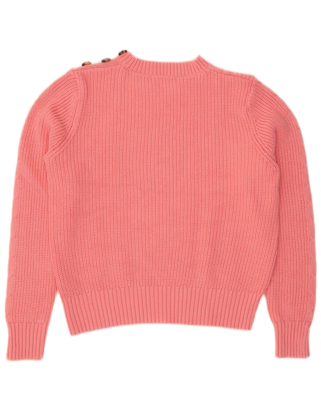 Marks & Spencer Damski sweter z okrągłym dekoltem, UK 14, średni róż