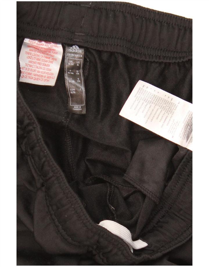 Chłopięce spodnie dresowe Adidas 14-15 lat, czarny poliester
