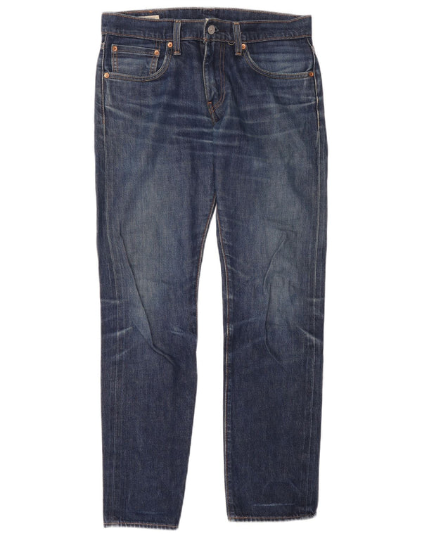 Męskie jeansy Levi's 511 Slim W31 L32 Granatowa bawełna