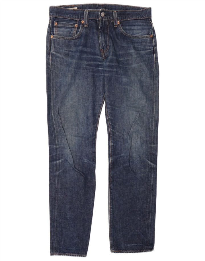 Męskie jeansy Levi's 511 Slim W31 L32 Granatowa bawełna