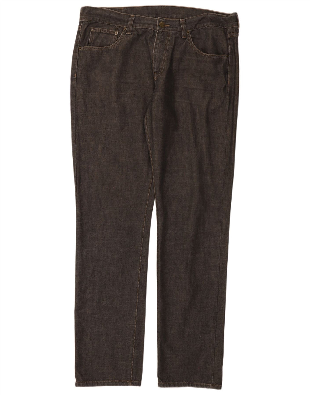 Męskie jeansy Levi's 504 Straight W36 L34 Szare